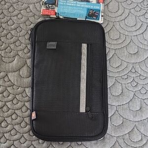Lewis N. Clark Black Travel Document Organizer